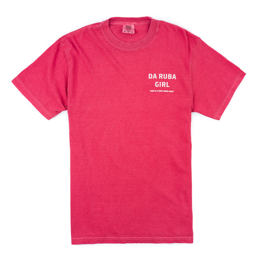 Da Ruba Girl Tee - Crimson