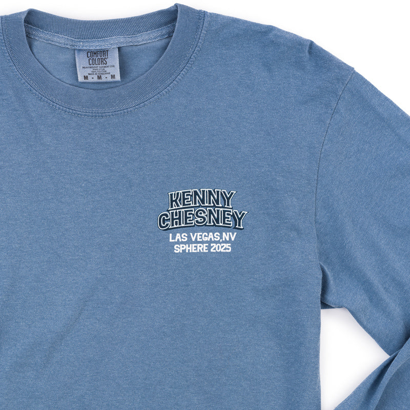 Dice Tee - Long Sleeve - Blue Jean