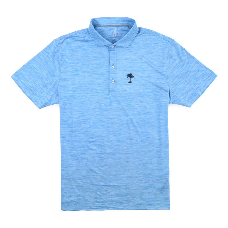 Palm Tree Johnnie-O Huron Polo - Major CA Blue