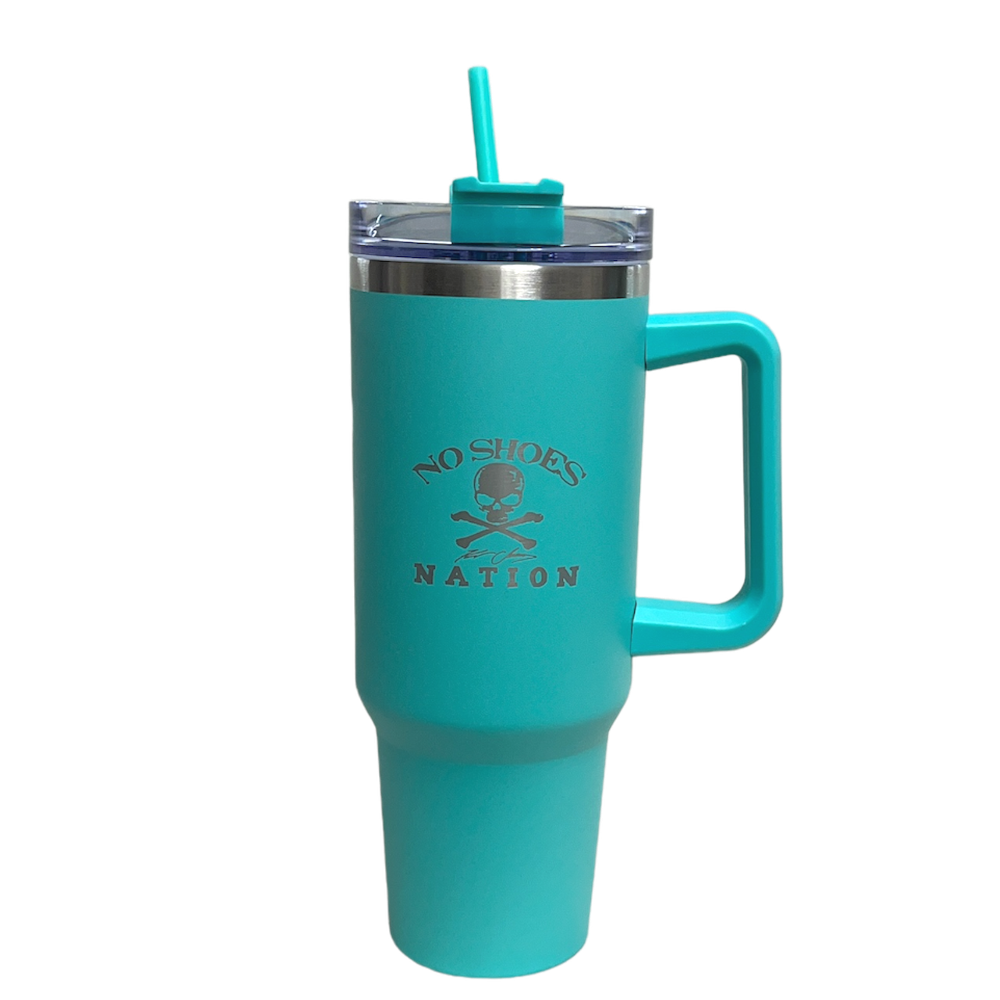 No Shoes Nation 40 oz. Tumbler - Mint