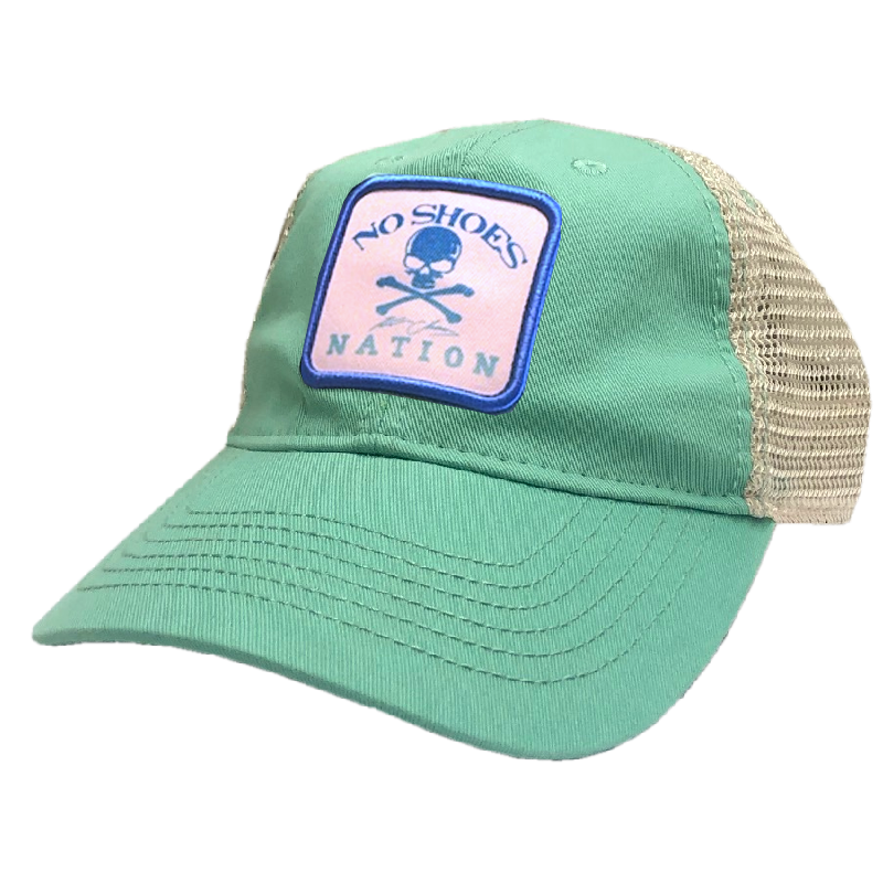 No Shoes Nation Cap - Mint / White