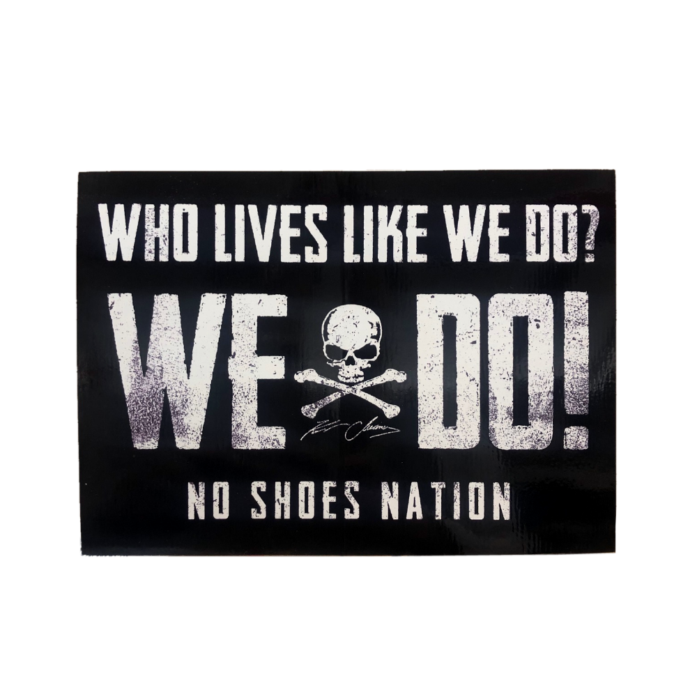 We Do Sticker - Black