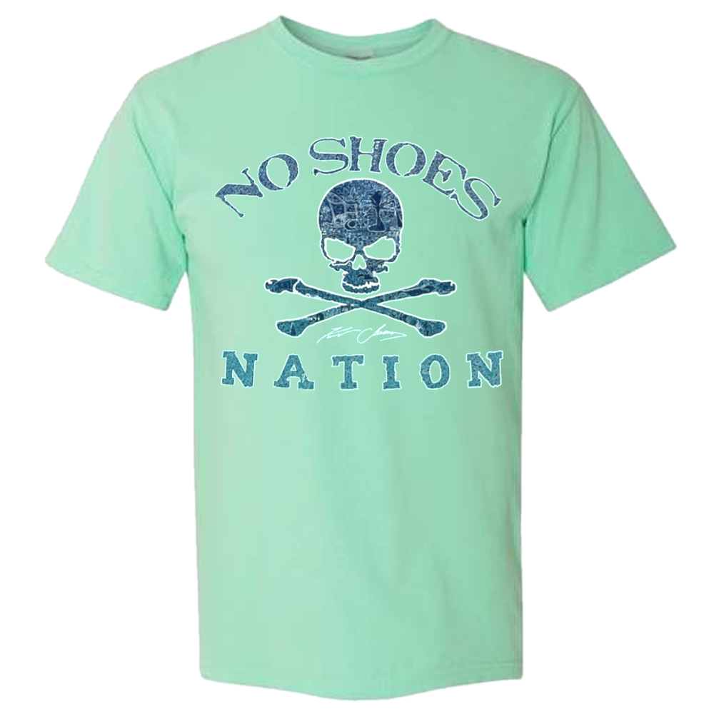 No Shoes Nation Tee - Island Reef