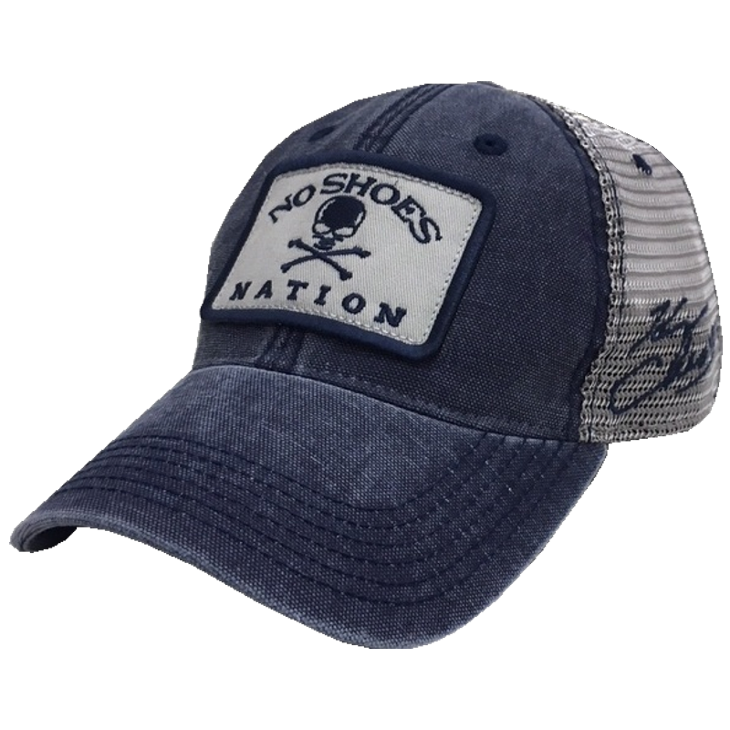 No Shoes Nation KC Signature Cap - Denim / Grey