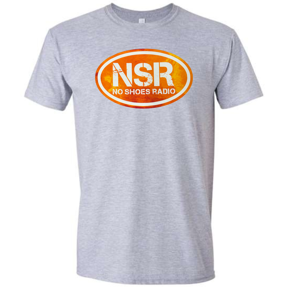 No Shoes Radio Tee - Sport Grey