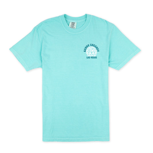 Sphere & Crossbones Tee - Chalky Mint