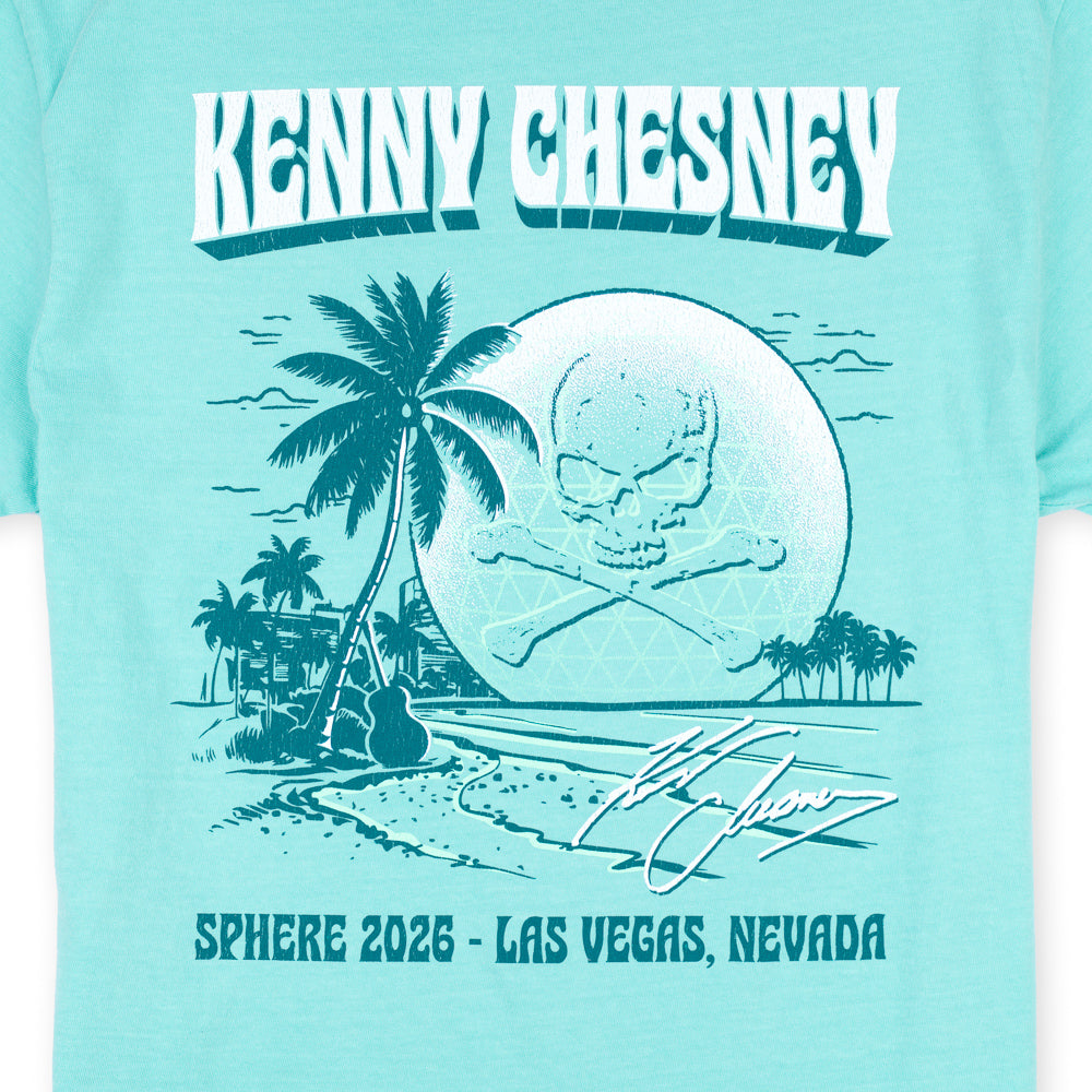 Sphere & Crossbones Tee - Chalky Mint