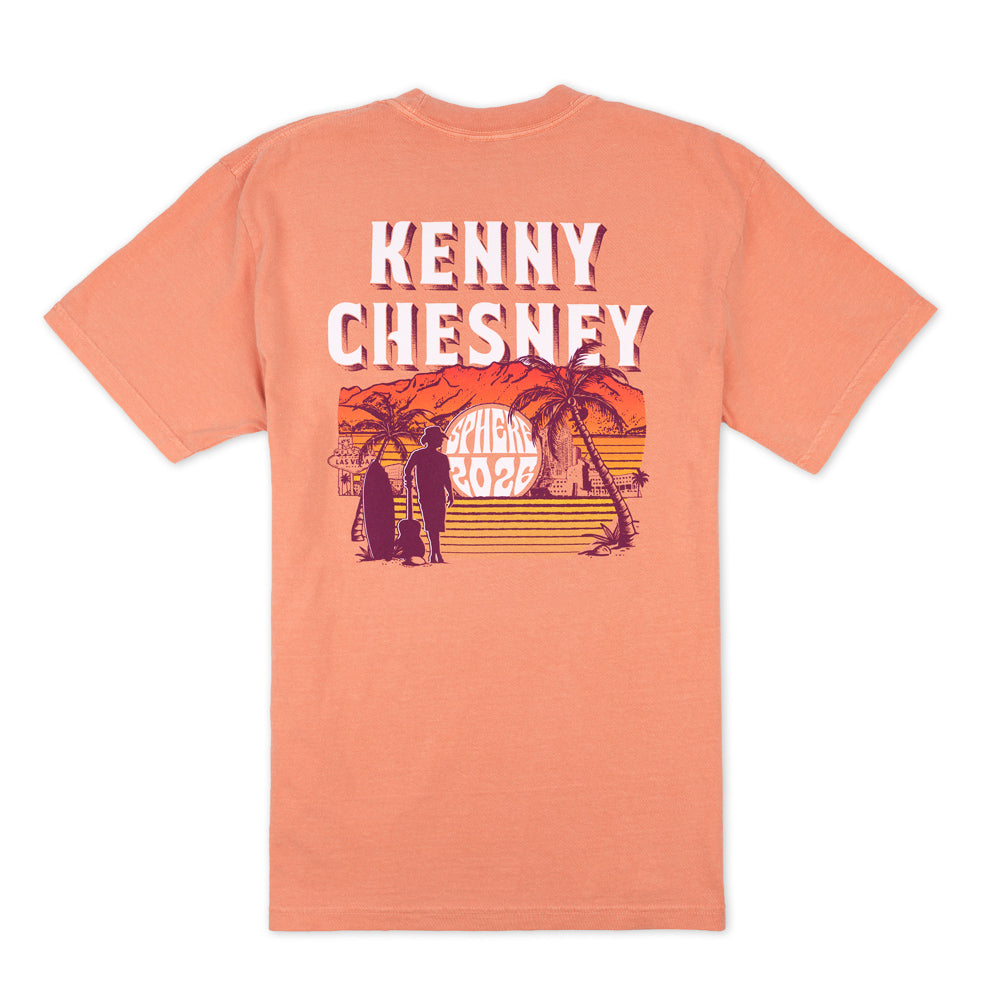 Kenny［カセット］ Sphere Mountain Horizon Tee - Terracotta – Kenny Chesney Store