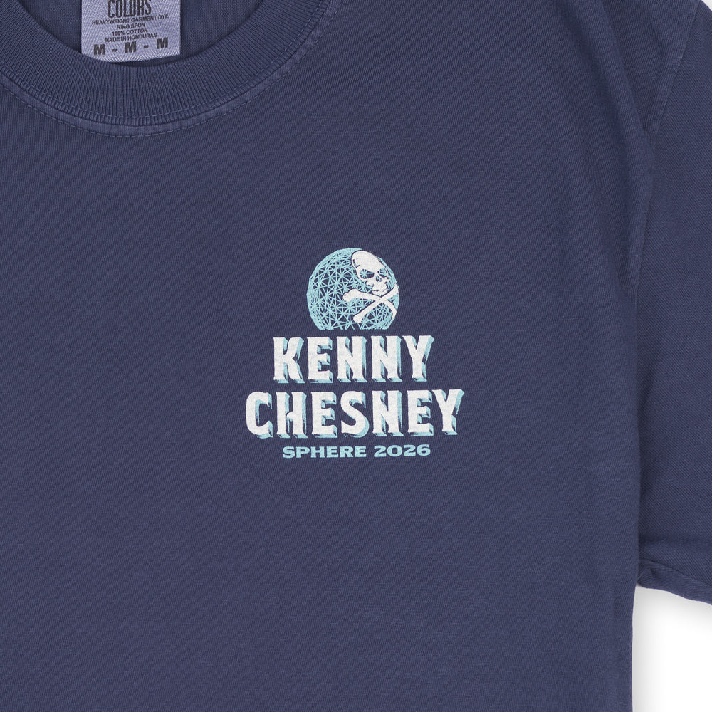 Sphere Profile Guitar Riff Tee - Navy