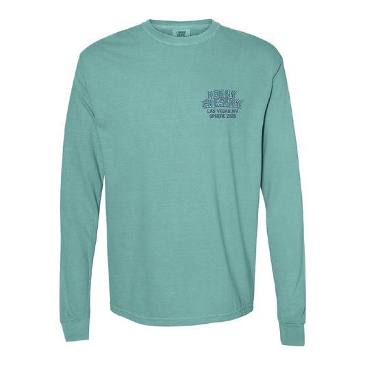 Sphere Dice Tee - Long Sleeve - Seafoam