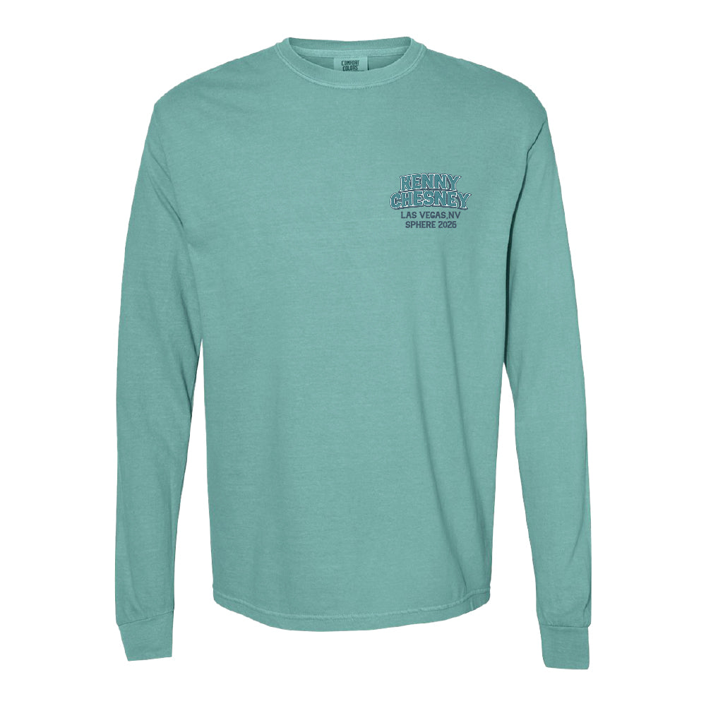 Sphere Dice Tee - Long Sleeve - Seafoam