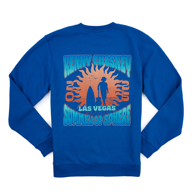 Summer of Sphere Crewneck Sweatshirt - Royal