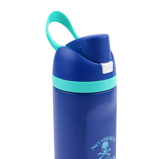 No Shoes Nation 24oz Insulated Bottle - Blue