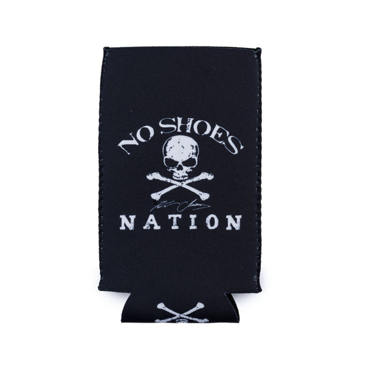 No Shoes Nation Koozies - Black