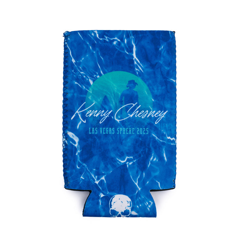 Silhouette Can Koozies - Ocean Blue