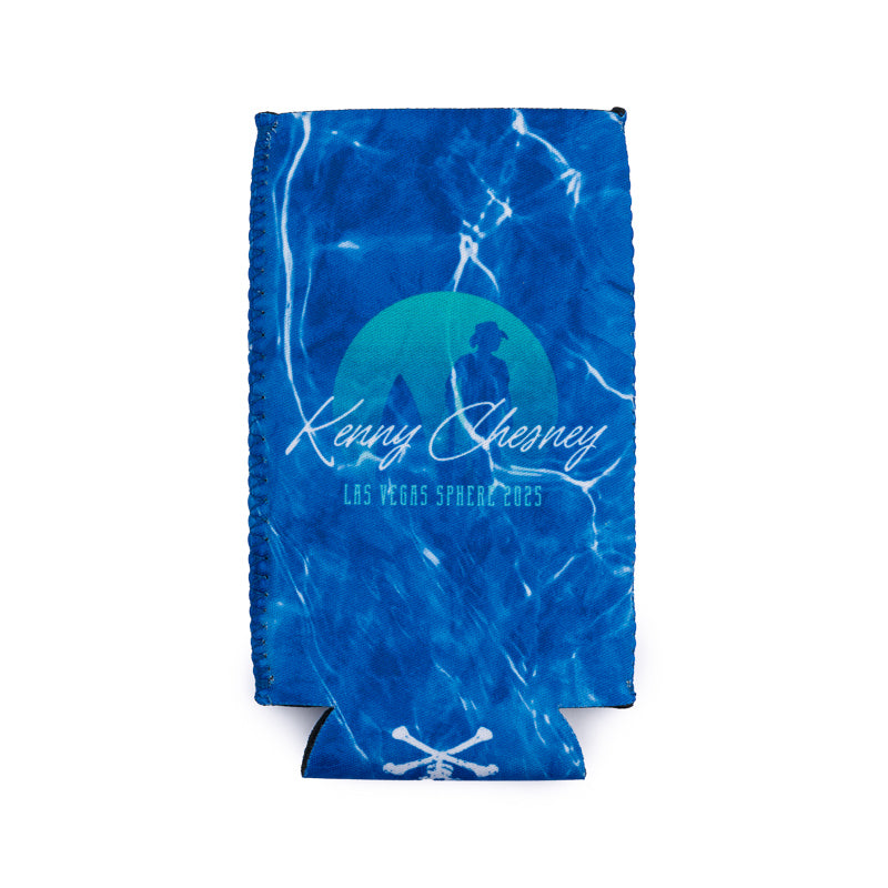 Silhouette Can Koozies - Ocean Blue