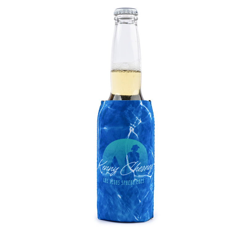Silhouette Can Koozies - Ocean Blue