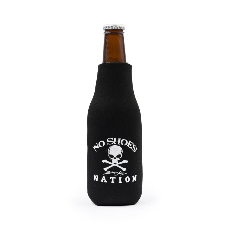 No Shoes Nation Bottle Coolie - Black
