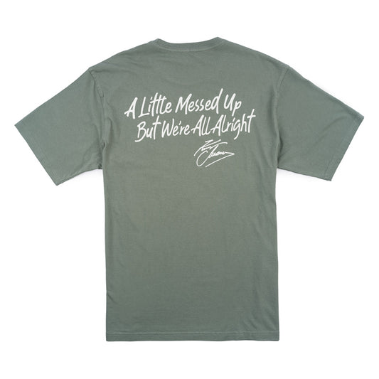 NSN A Little Messed Up Tee - Blue Spruce