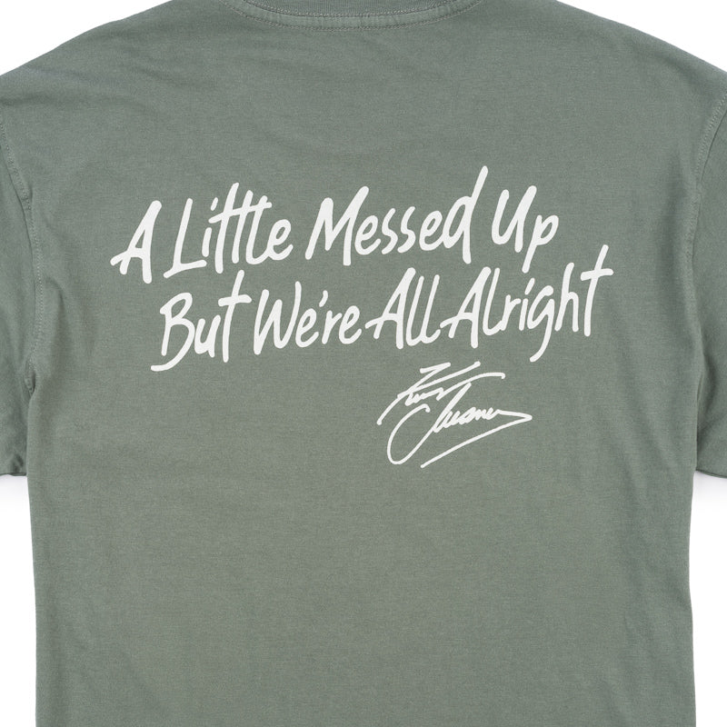 NSN A Little Messed Up Tee - Blue Spruce