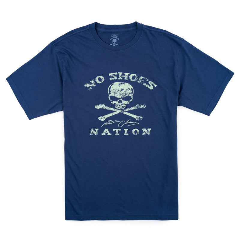 NSN A Little Messed Up Tee - Navy