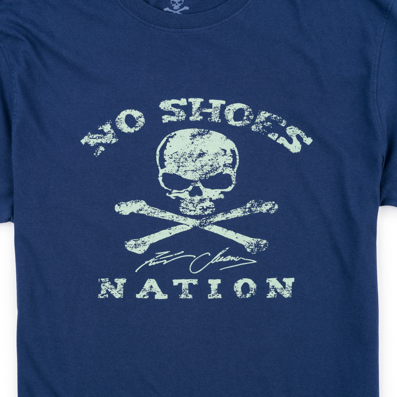 NSN A Little Messed Up Tee - Navy