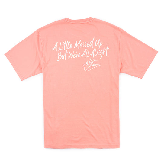 NSN A Little Messed Up Tee - Washed Mango