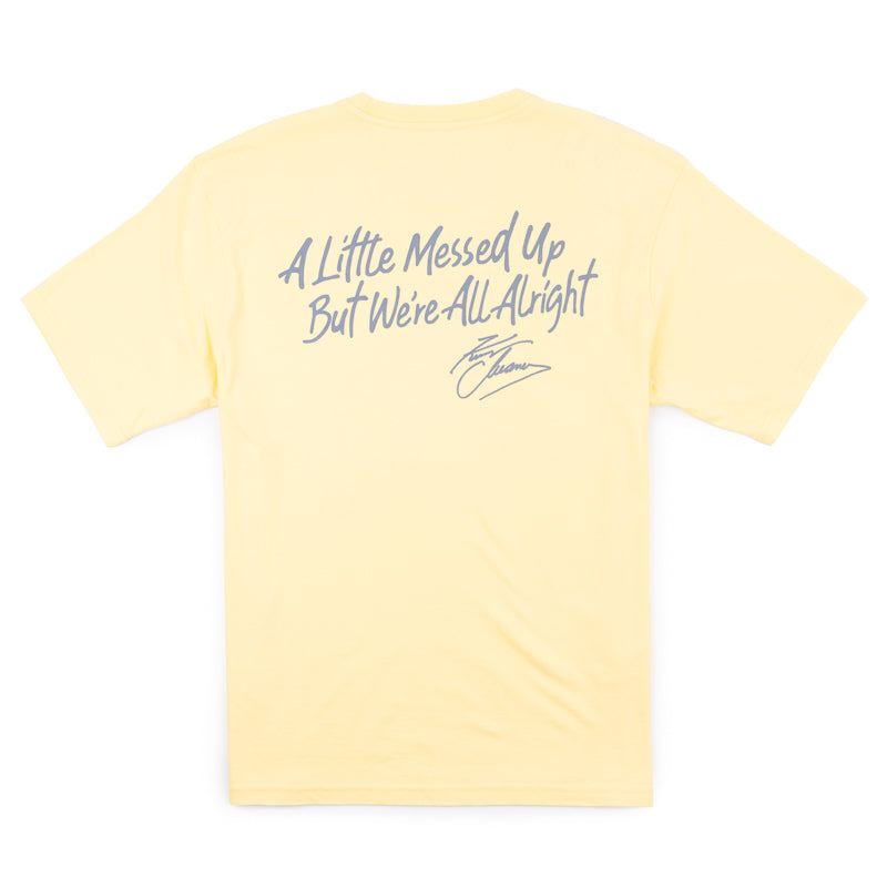 NSN A Little Messed Up Tee - Butter Yellow