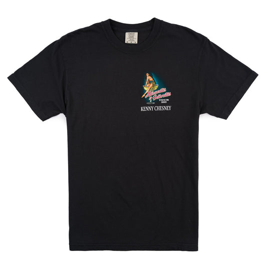 Margaritas & Senioritas Tour Tee - Black
