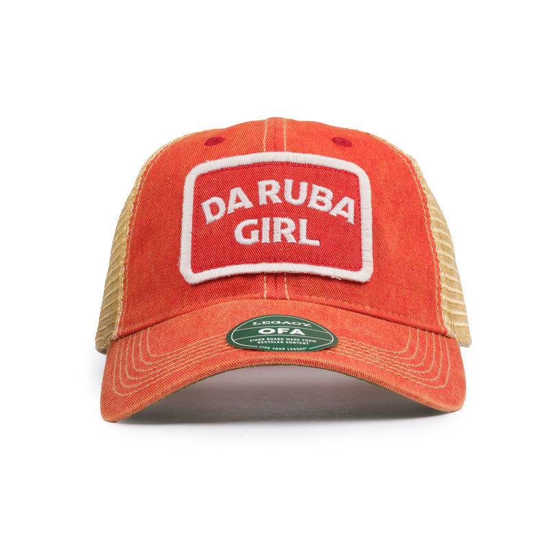 Da Ruba Girl Cap - Red / Khaki
