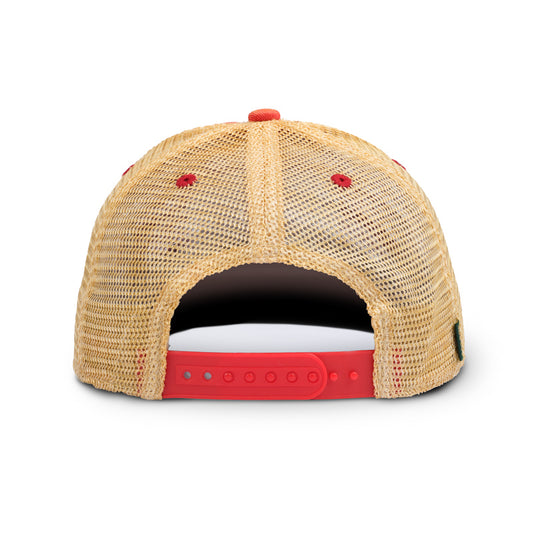 Da Ruba Girl Cap - Red / Khaki