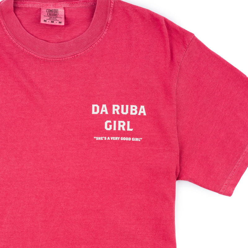 Da Ruba Girl Tee - Crimson