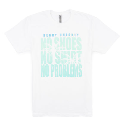 No Shirt No Shoes Tee - White