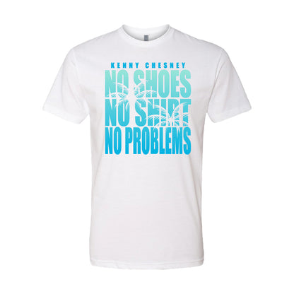 No Shirt No Shoes Tee - White