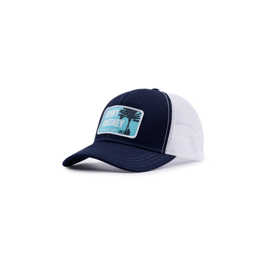 Las Vegas 2025 Palm Tree Rectangle Patch Cap - Navy / White