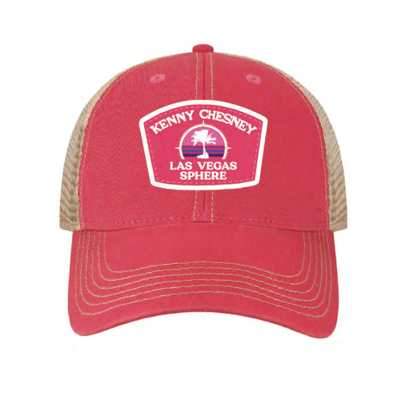 Las Vegas Sphere Cap - Dark Pink / Khaki