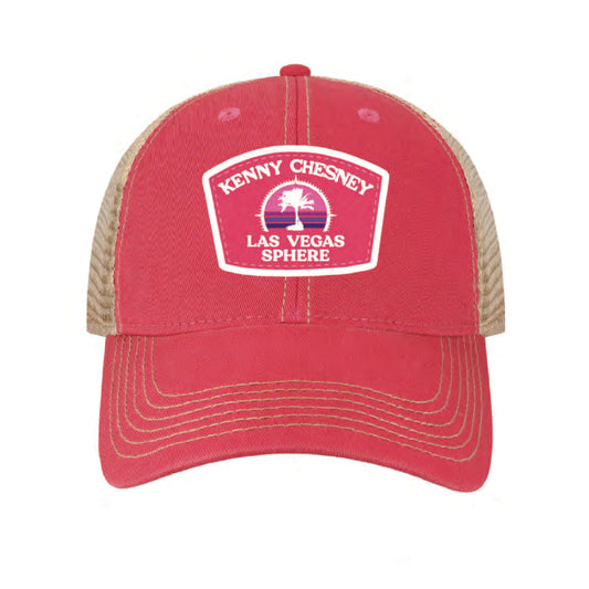 Las Vegas Sphere Cap - Dark Pink / Khaki