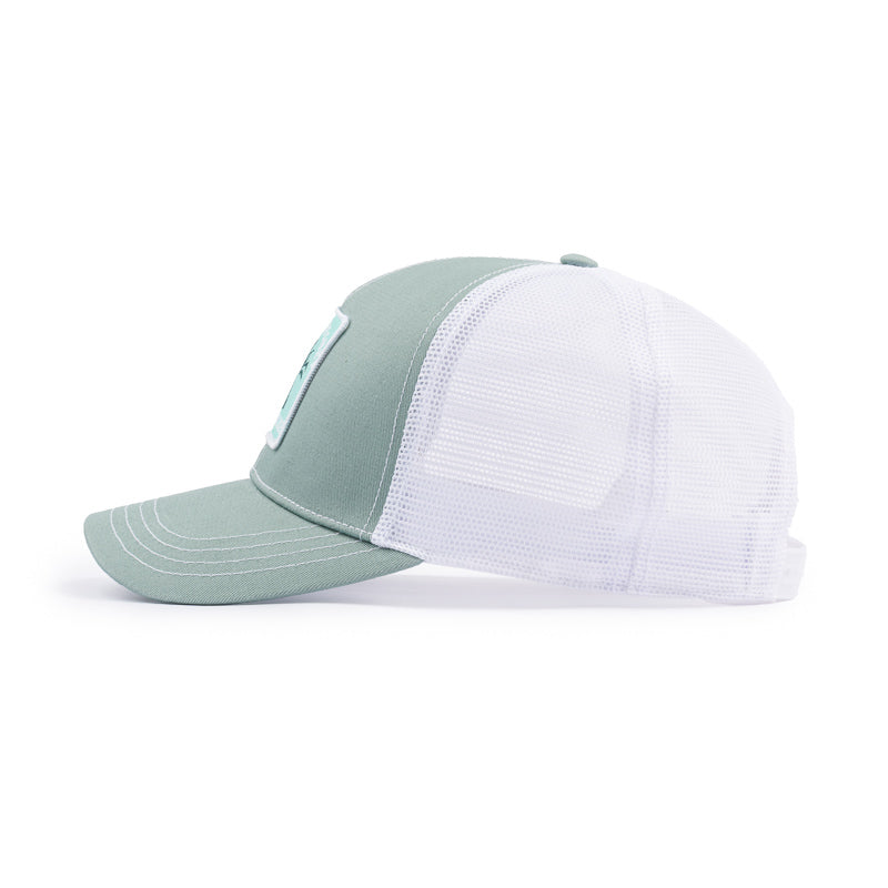 Las Vegas 2025 Trucker Cap - Quarry Grey / White