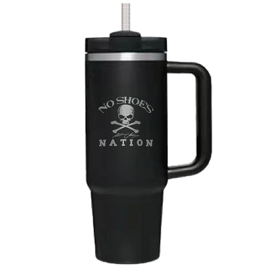 No Shoes Nation 40 oz. Tumbler - Black