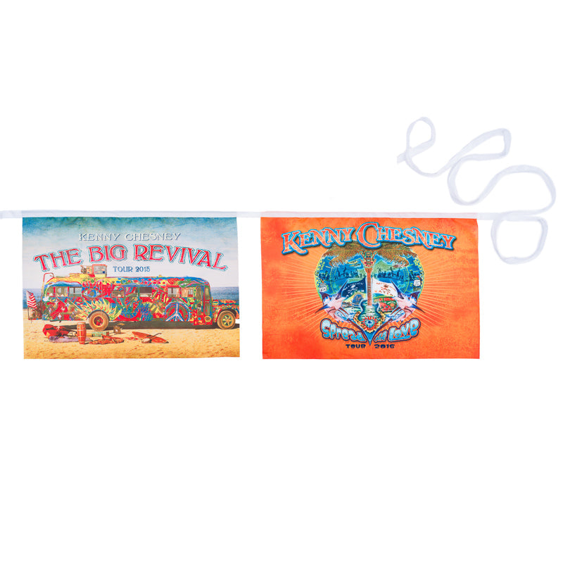 Pennant String Flags - Vintage Art