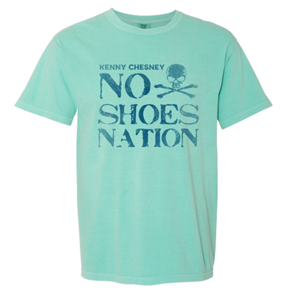 No Shoes Nation Tee - Chalky Mint