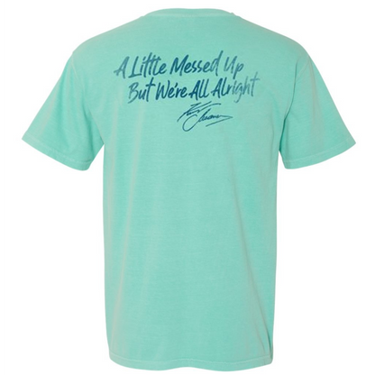 No Shoes Nation Tee - Chalky Mint