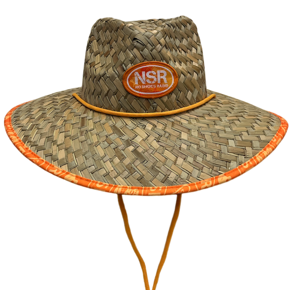No Shoes Radio Lifeguard Hat - Orange