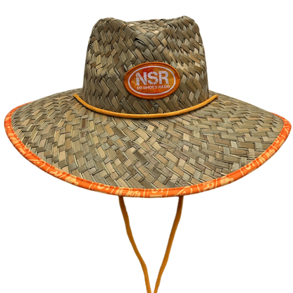 No Shoes Radio Lifeguard Hat - Orange