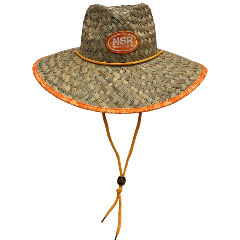 No Shoes Radio Lifeguard Hat - Orange