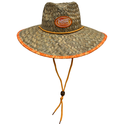 No Shoes Radio Lifeguard Hat - Orange