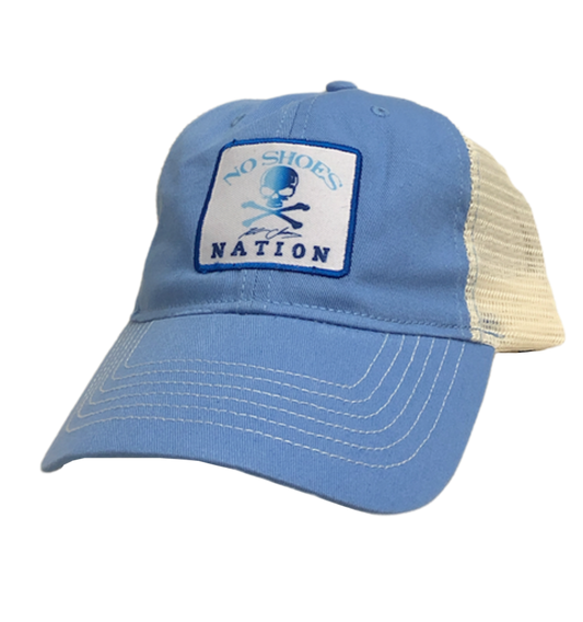 No Shoes Nation Cap - Periwinkle / Natural