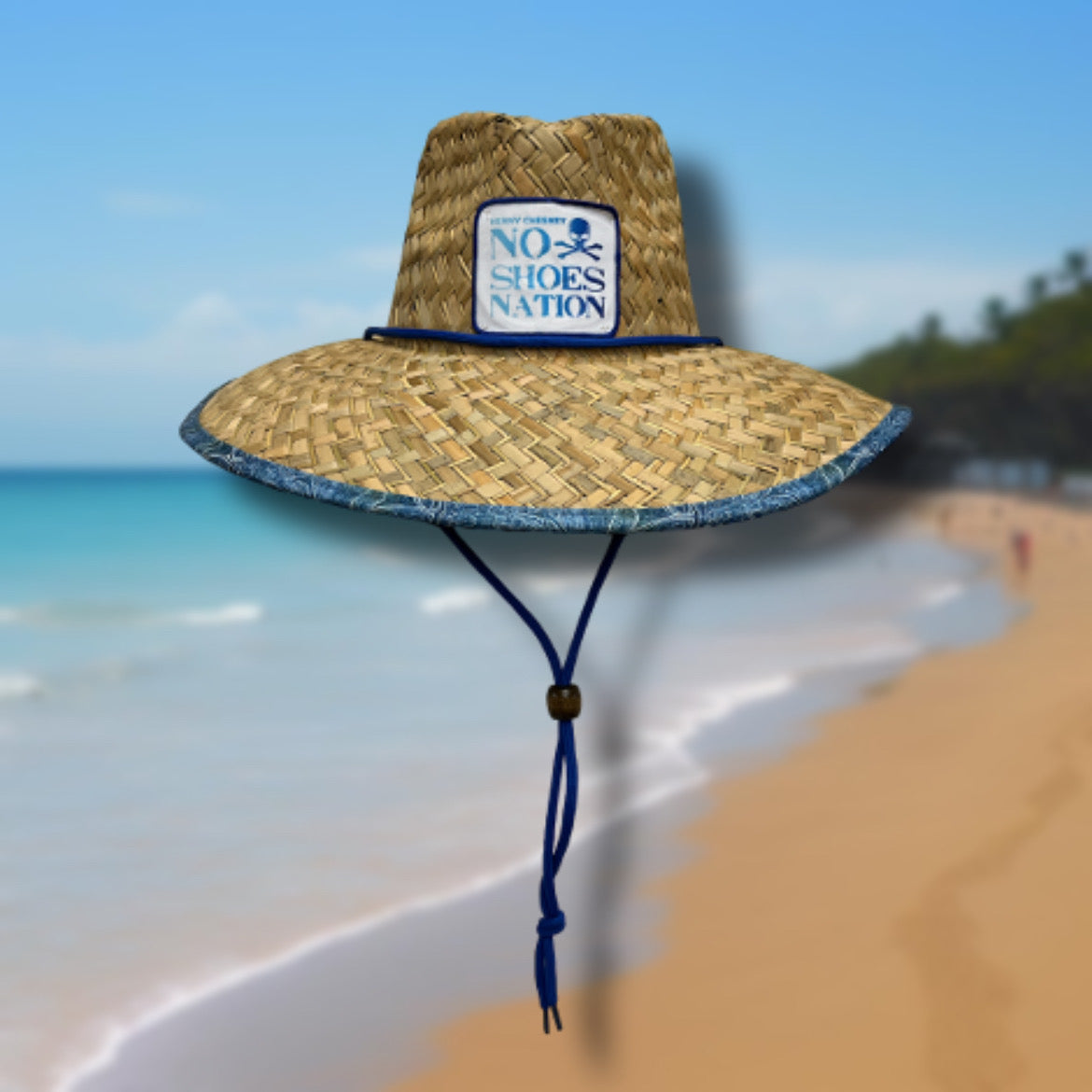 No Shoes Nation Lifeguard Hat - Blue