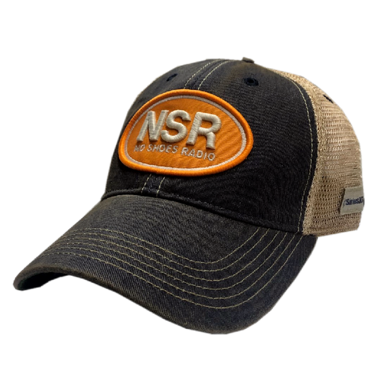 No Shoes Radio Cap - Washed Denim / Khaki
