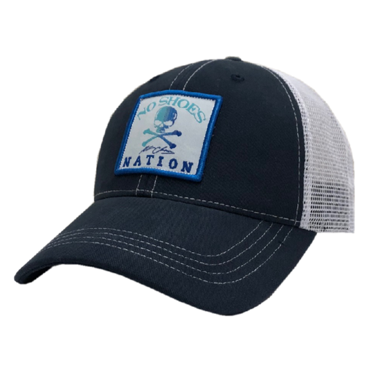 No Shoes Nation Cap - Navy / White